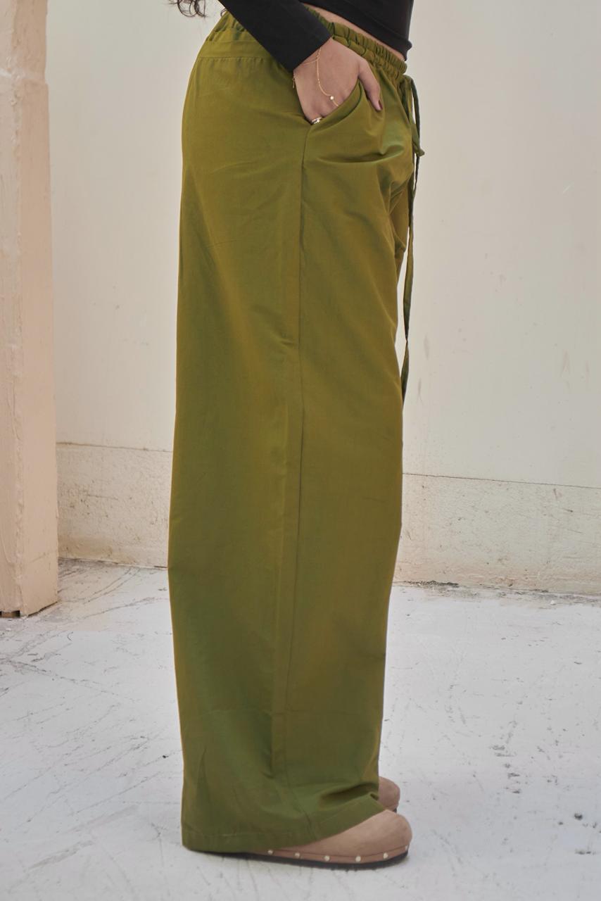 Relaxed Fit Trouser - Olive