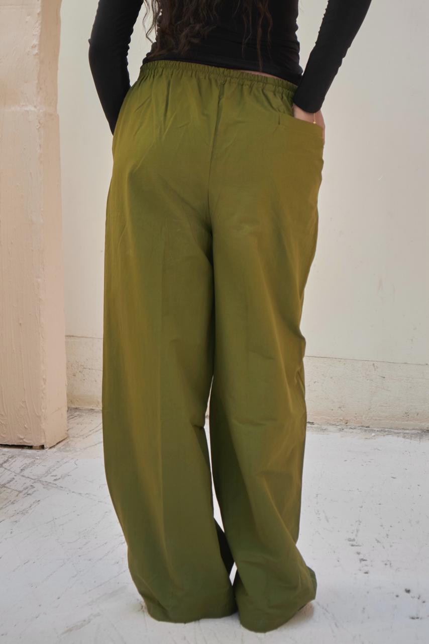 Relaxed Fit Trouser - Olive